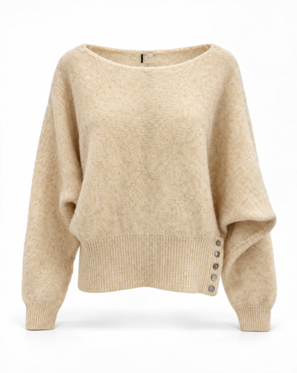 Strickpullover Soft Season in Beige - Packshot Vorderseite