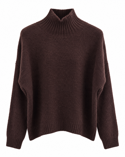 Pullover Mirella in Braun - Packshot Vorderseite