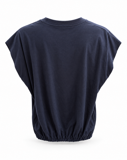 T-Shirt Marisa Navy - Packshot Rückseite