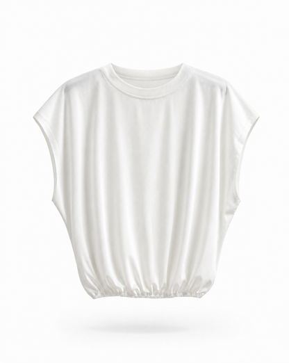 T-Shirt Marisa Weiß Vorderansicht