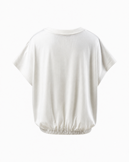 T-Shirt Marisa Weiß Rückansicht